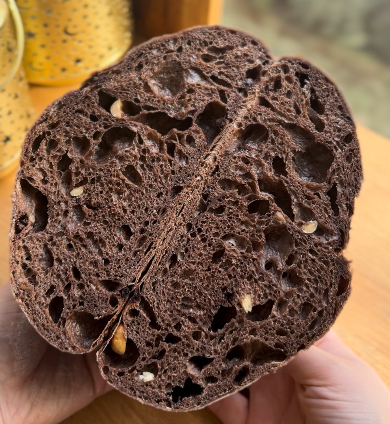 Organic Hazelnut Mocha Sourdough