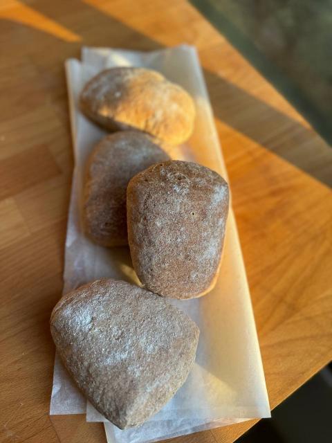 Organic GF Ciabatta - 3 Pcs