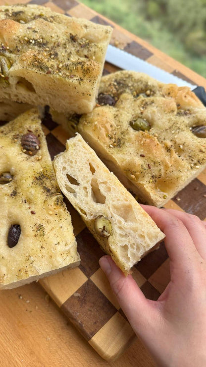 Organic Oriental Tomillo Focaccia